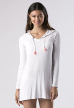 Load image into Gallery viewer, Mott 50 - Nancy Hooded Cover Up
