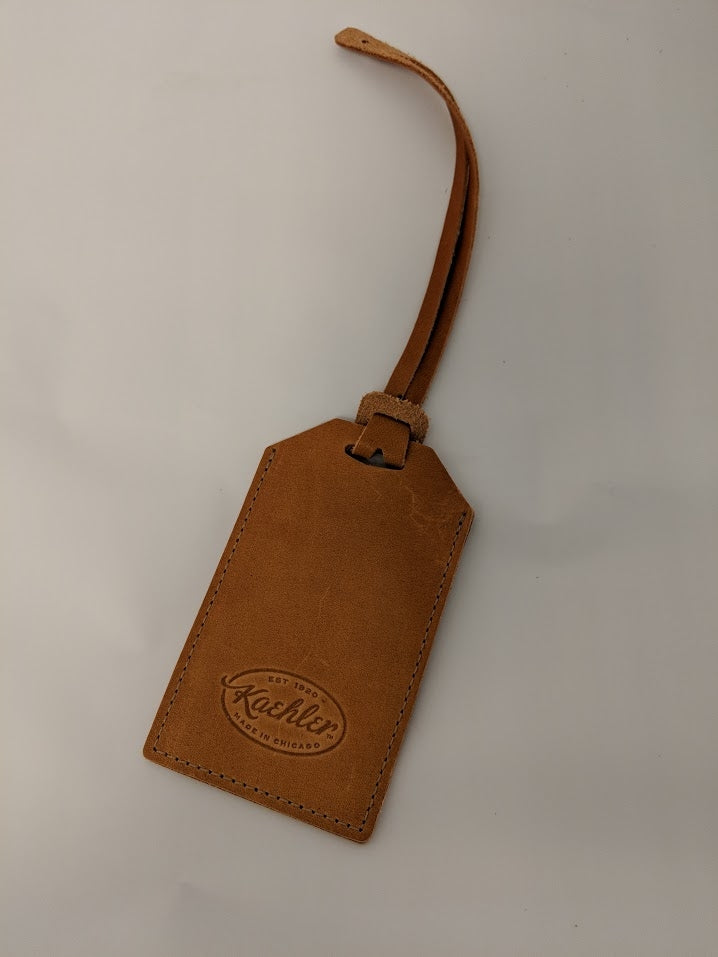 Kaehler 1920 Leather Luggage Tag Kaehler Luggage 1920 The